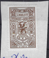 Luxembourg - Luxemburg - Timbres - Taxes  - Timbre De Dimension   40 Fr. - Impuestos