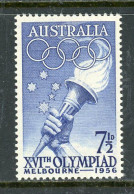 Australia MH 1956 Southern Cross, Olympic Torch - Mint Stamps
