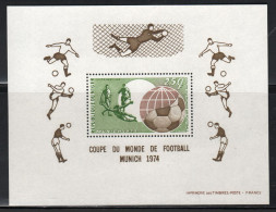 Niger, **, Yv BF 11, BL 10, SG MS 523; Coupe Du Monde De Football Munich 1974 - 1974 – West-Duitsland