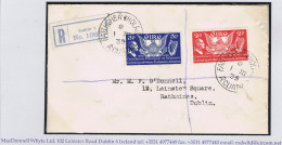 Ireland 1939 US Constitution Set On Registered First Day Cover College Green Dublin Cds 1 III 39 - FDC