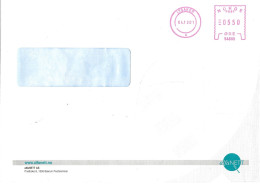 Norway 2001 Cover   Cancelled Lysaker  4.1.2001   - Cover   5.50 - Brieven En Documenten