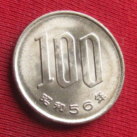 Japan 100 Yen 1981 / Yr. 56 Y# 82 UNC Lt 86 *VT Japão Japon Nippon - Japan