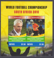 2010 Nevis 2507-2508/B292 2010 FIFA World Cup In South Africa - 2010 – Zuid-Afrika