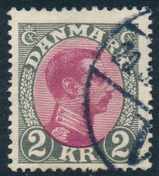Denmark Danemark Danmark 1925: 2Kr Grey & Red-lilac Christian X, Fine Used, AFA 151 (DCDK00465) - Gebraucht