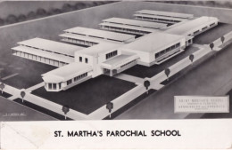 Florida Sarasoda - St. Martha's Parochial School - Formato Piccolo Viaggiata Mancante Di Affrancatura – FE170 - Sarasota