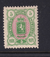 Finland 1889 5m Sc 44 MH 15840 - Nuevos