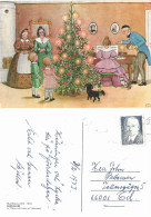 Sweden  1972 Nobel Laureates Of 1912, Alexis Carrel  - Surgeon And Physiologist, Mi 787, On Christmas Card - Lettres & Documents