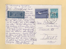 Autriche - 1965 - Carte Postale Par Avion Destination Hollande - Wien - Briefe U. Dokumente