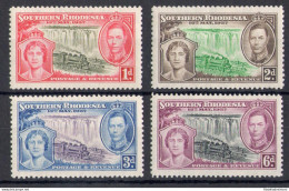 1935 Southern Rhodesia, Stanley Gibbons N. 31-34 - Silver Jubilee - MNH** - Autres & Non Classés