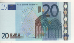 20 EURO  "F"   MALTA    Firma Trichet   G 013 A5  /  FDS - UNC - 20 Euro