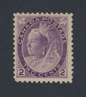 Canada Stamp #76-2c Victoria Numeral MH VF Guide Value = $80.00 - Ongebruikt