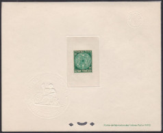 French Guiana ScJ30 Coat Of Arms, Postage Due, Blason, Deluxe Proof, Epreuve - Other & Unclassified