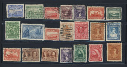 21x Newfoundland Stamps Mint Hinged & Used Royal Family Etc. See Scan! - Autres & Non Classés