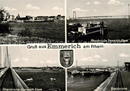 73870064 Emmerich Rhein Panorama Rheinbruecke Details Emmerich Rhein - Emmerich