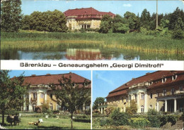 72261807 Baerenklau Niederlausitz Genesungsheim Georgi Dimitroff Baerenklau Nied - Schenkendöbern