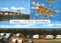 72255461 Daenschendorf Fehmarn Camping Am Belt Fehmarnsundbruecke Landkarte Fehm - Fehmarn