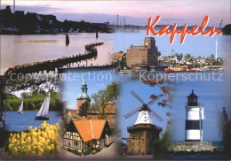 72254708 Kappeln Schlei Hafen Segelboot Windmuehle Leuchtturm Ellenberg - Kappeln / Schlei