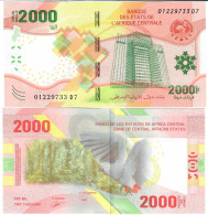 Central African States 2000 Francs CFA 2020 (2023) UNC - République Du Congo (Congo-Brazzaville)