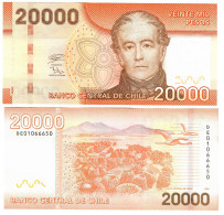 Chile 20000 Pesos 2020 UNC - Chili