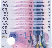 Maldives 10x 20 Rufiyaa 2020 UNC - Maldiven