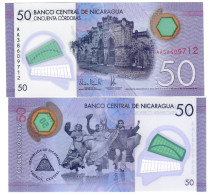 Nicaragua 50 Cordobas 2021 (2023) UNC "AA" - Nicaragua