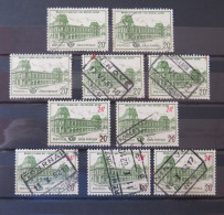 Belgium 1959 - 1961 Railway Packages Stamps - Gebraucht