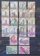 Belgium 1953 - 1957 Railway Packages Stamps - Used