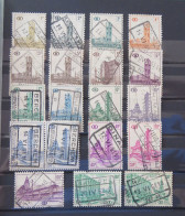 Belgium 1953 - 1957 Railway Packages Stamps - Usados