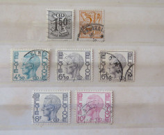 Belgium 1975 - 1982 Oficial Stamps King Baudoin Lions - Altri & Non Classificati