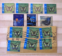 Belgium 2012 - 2013 Christmas The 3 Kings Wisemen Butterflies - Used Stamps