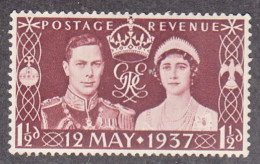 GREAT BRITAIN    SCOTT NO 234  MNH  YEAR 1937 - Neufs