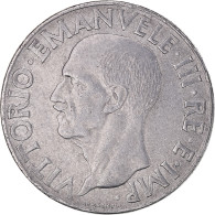 Monnaie, Italie, Vittorio Emanuele III, Lira, 1942, Rome, TB, Acier Inoxydable - 1900-1946 : Victor Emmanuel III & Umberto II