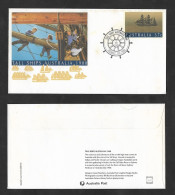 SE)1988 AUSTRALIA, LARGE BOATS AUSTRALIA 88', SAILBOAT 37C, XF, FDC - Neufs