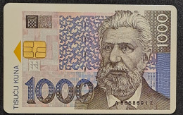 Croatia  -  Kuna Croatia Currency Used Chip Card - Croacia