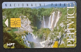 Croatia  - National Park PLITVICE Chip Card Used - Croazia