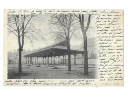 Delcampe - JARGEAU - 45 - CPA DOS SIMPLE De 1903 - La Halle - GEO 11 - - Jargeau