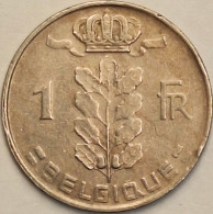 Belgium - Franc 1970, KM# 142.1 (#3116) - 1 Franc