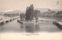 SUISSE - Genève Et Le Mont Blanc - Carte Postale Ancienne - Genève