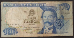 Portugal – Billete Banknote De 100 Escudos – 1978 - Portugal