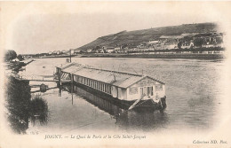 FRANCE - Joigny - Le Quai De Paris Et La Côte Saint Jacques - Dos Non Divisé - Carte Postale Ancienne - Joigny