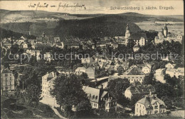 42267028 Schwarzenberg Erzgebirge Stadtbild Mit Kirche Und Schloss Schwarzenberg - Schwarzenberg (Erzgeb.)