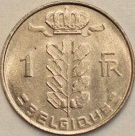 Belgium - Franc 1977, KM# 142.1 (#3121) - 1 Franc