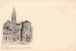 FRANCE - Eglise De Tournus (Saône Et Loire) - Hachette édit - Dos Non Divisé - Carte Postale Ancienne - Other & Unclassified