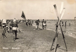 ITALIE - Rimini - Spiaggia - Carte Postale Ancienne - Rimini