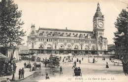 FRANCE - Paris - Vue Générale De La Gare De Lyon -LL - Animé - Carte Postale Ancienne - Metro, Stations