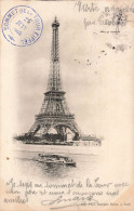 FRANCE - Paris - Vue Sur La Tour Eiffel - Carte Postale Ancienne - Eiffeltoren