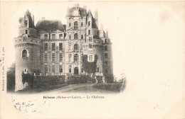 FRANCE - Brissac (Maine Et Loire) - Le Château - Hachette édit - Dos Non Divisé - Carte Postale Ancienne - Autres & Non Classés