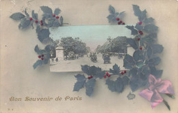 FRANCE - Paris - Bon Souvenir De Paris - Colorisé - Carte Postale Ancienne - Sonstige & Ohne Zuordnung