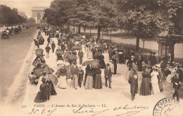 FRANCE - Paris - L'avenue Du Bois De Boulogne - LL - Animé - Carte Postale Ancienne - Other & Unclassified
