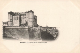 FRANCE - Saumur (Maine Et Loir) - Le Château - Hachette édit - Dos Non Divisé - Carte Postale Ancienne - Saumur